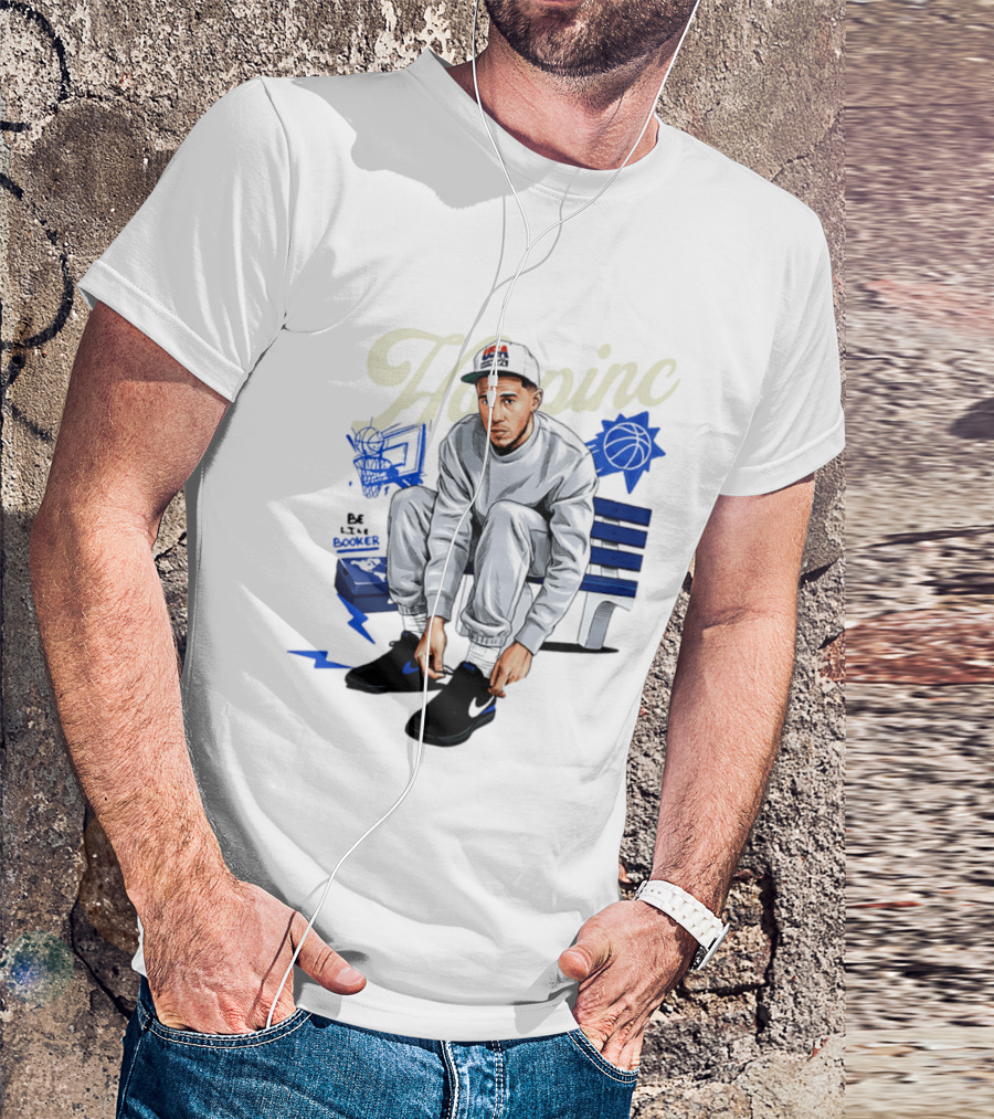 Hooping USA Basketball Player Be Like Book Bench Sneakers T-Shirt