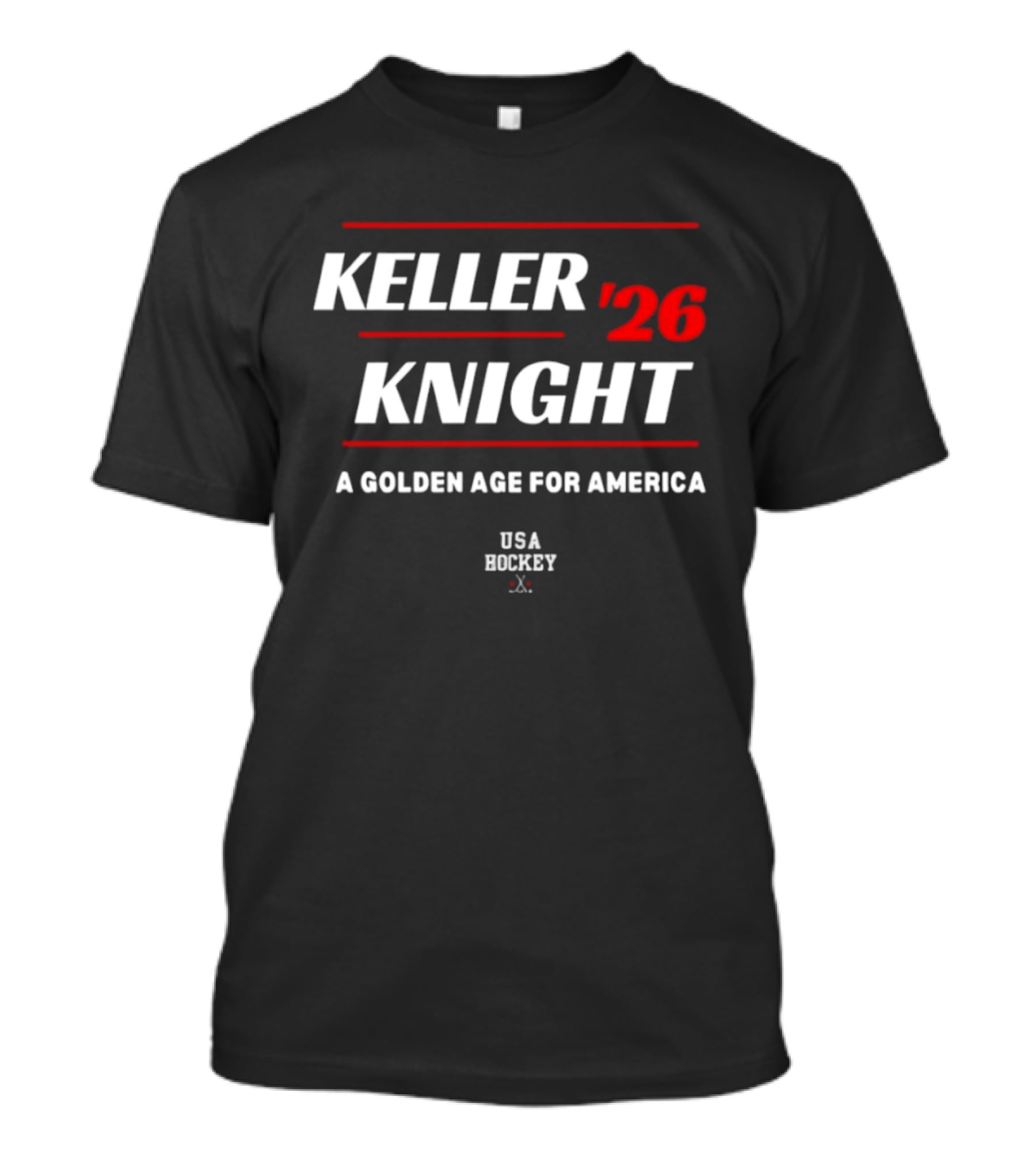 Keller Knight '26 USA Hockey A Golden Age For America T-Shirt