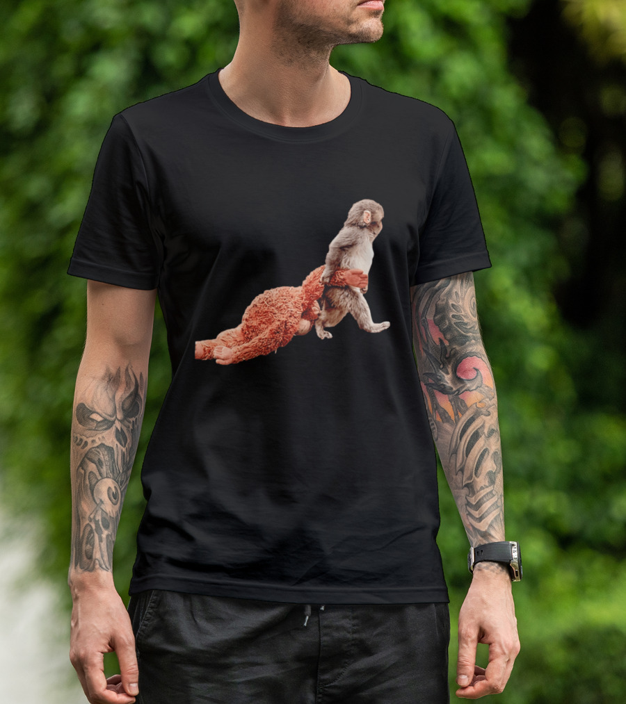 Punch Kun Monkey Meme Baby Toy Duo T-Shirt