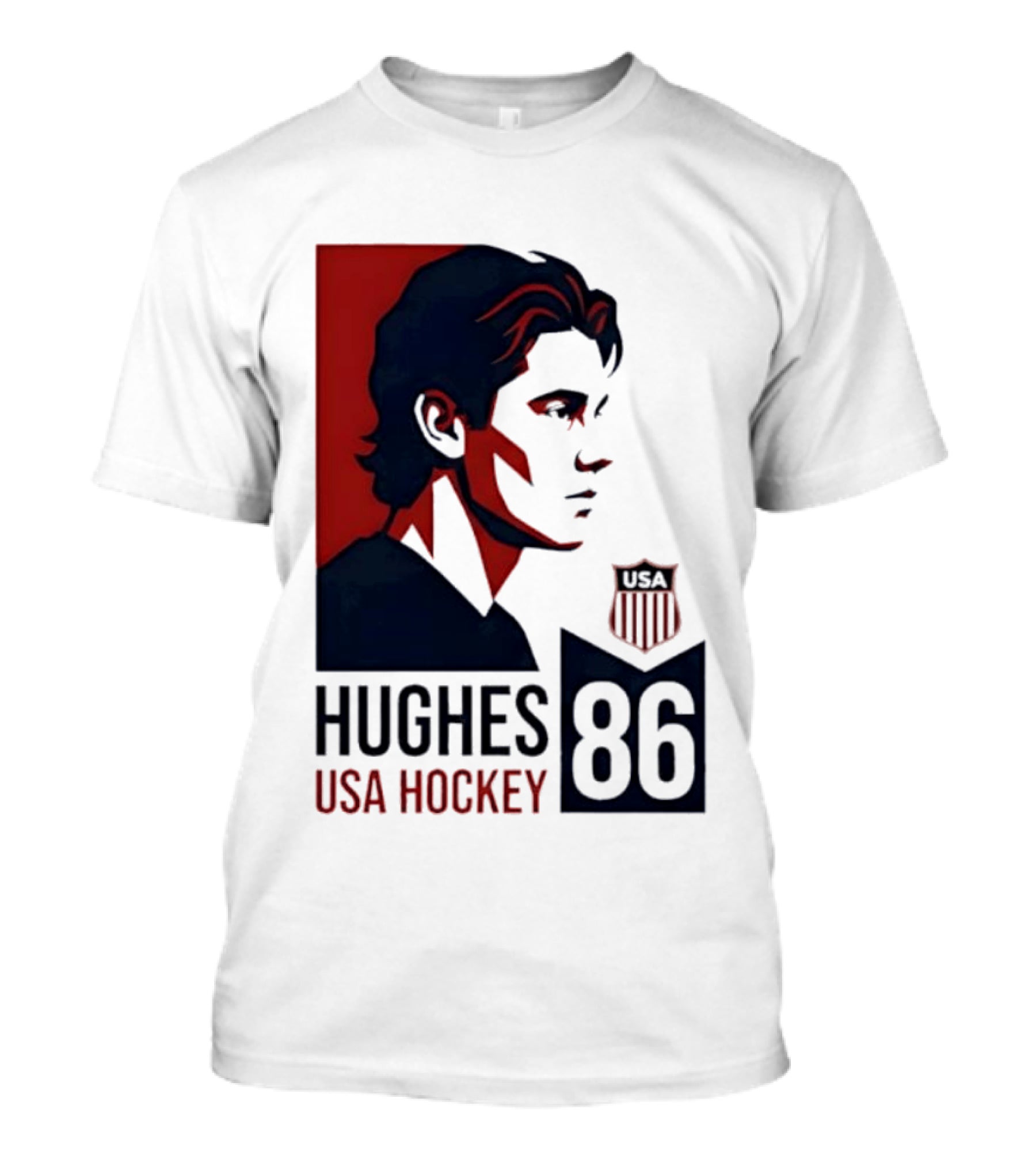 Hughes USA Hockey 86 Winter Olympic Team 2026 T-Shirt
