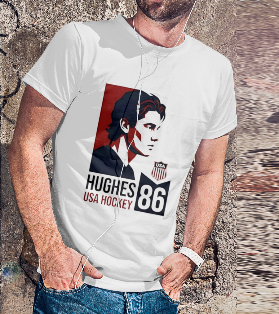 Hughes USA Hockey 86 Winter Olympic Team 2026 T-Shirt