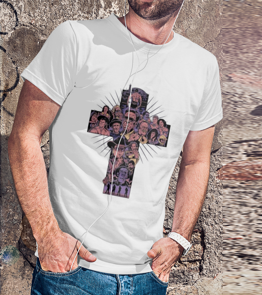 Righteous Gemstones Season 4 Cast Cross Shape T-Shirt