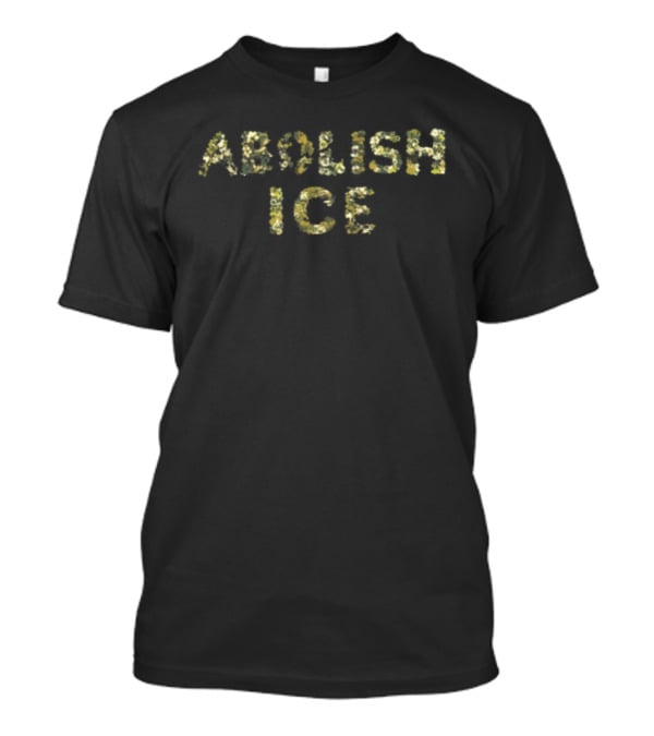 Abolish Ice Flowers Stay Together Yellow Floral T-Shirt