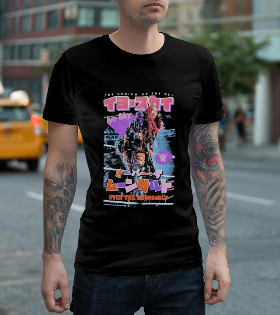 The Genius Of The Sky Iyo Sky Over The Moonsault WWE T-Shirt