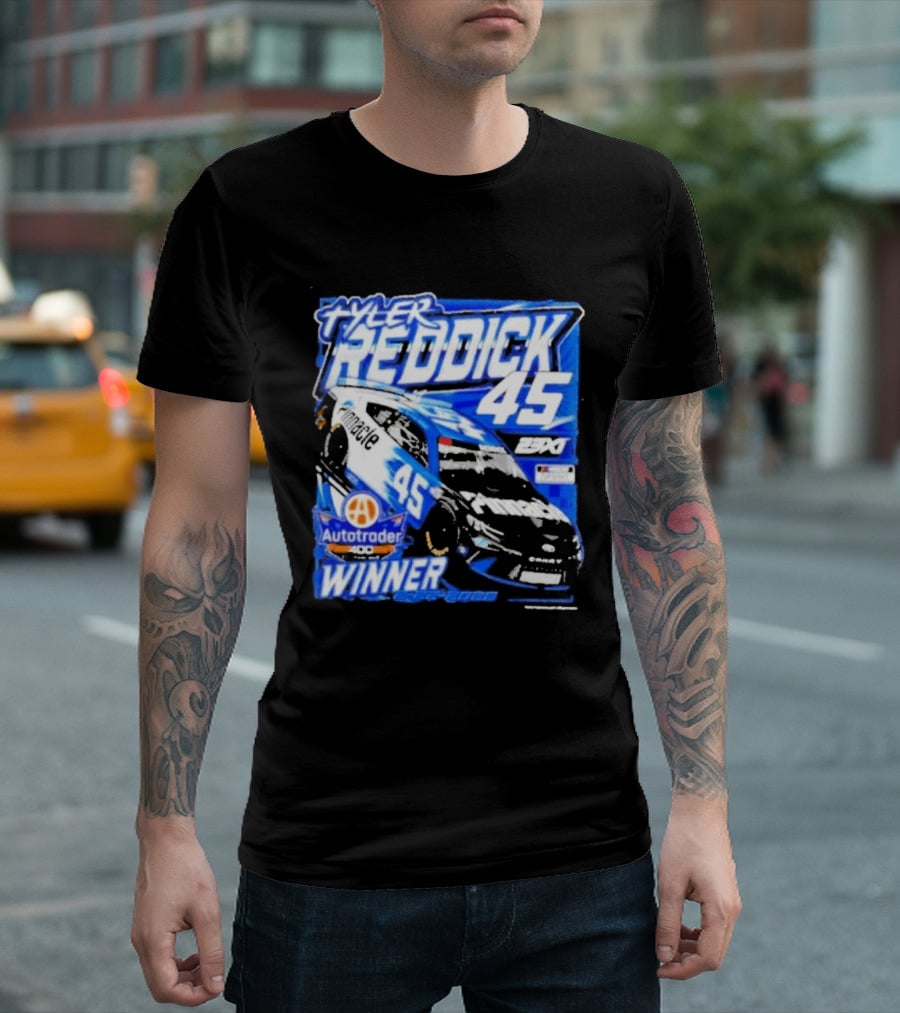 Tyler Reddick 45 Autotrader Winner Nascar Cup Series 2026 T-Shirt