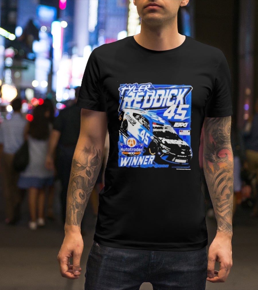 Tyler Reddick 45 Autotrader Winner Nascar Cup Series 2026 T-Shirt