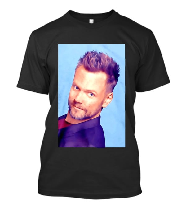 Joel McHale Blue T-Shirt