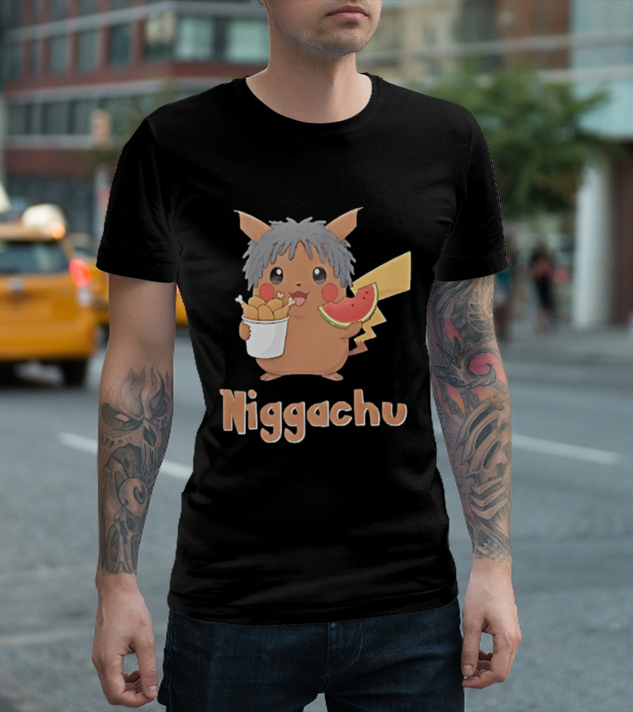 Niggachu Nigga Pikachu T-Shirt