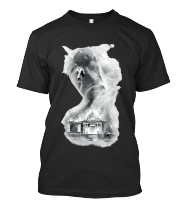 Regal Scream Haunted House Face Cloud T-Shirt