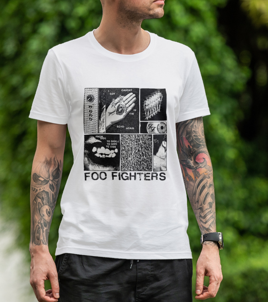 Foo Fighters I Got Caught In The Echo Again From Side To Side T-Shirt