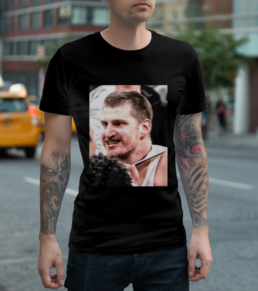 Jokic Confronts OKC After Lu Dort Foul Incident T-Shirt