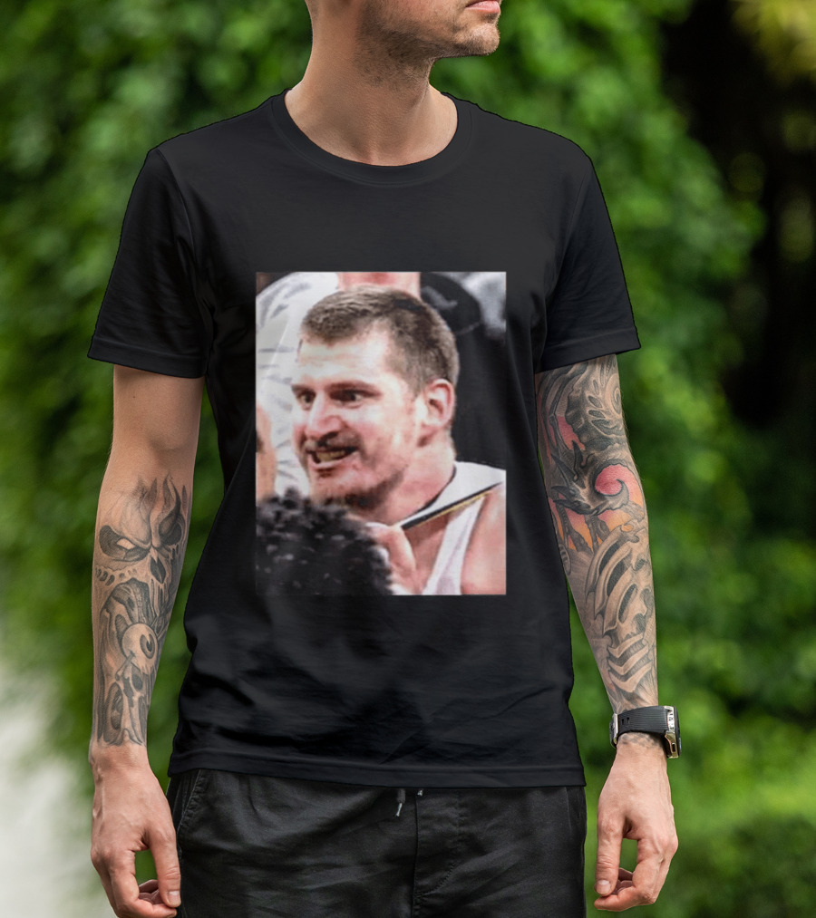 Jokic Confronts OKC After Lu Dort Foul Incident T-Shirt