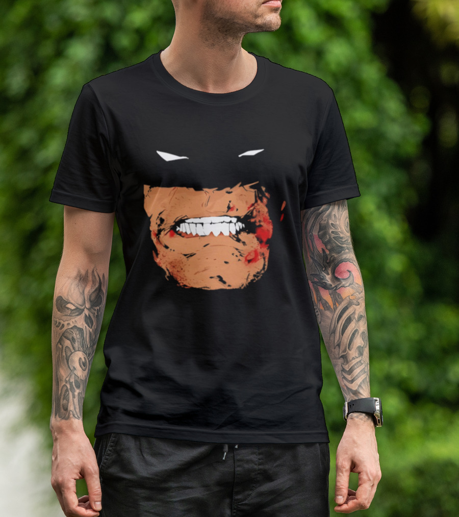 Batman Full Face Fierce Expression T-Shirt