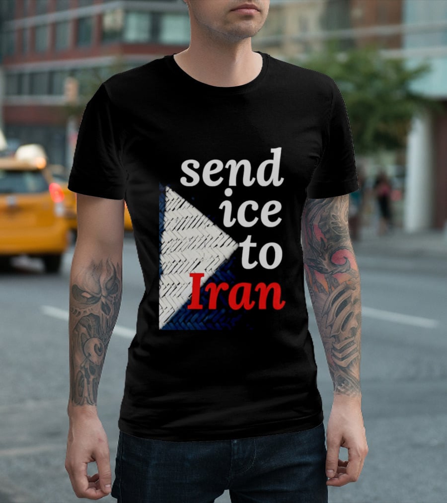 Send Ice To Iran Environmental Message T-Shirt