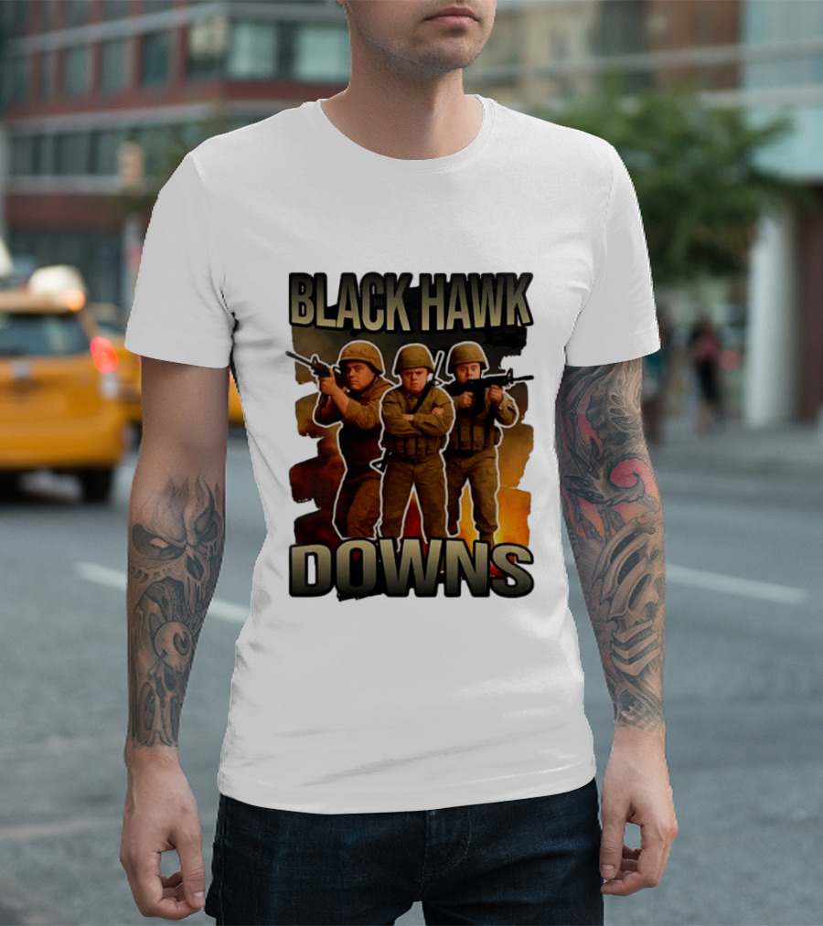 Black Hawk Downs Syndrome Meme T-Shirt
