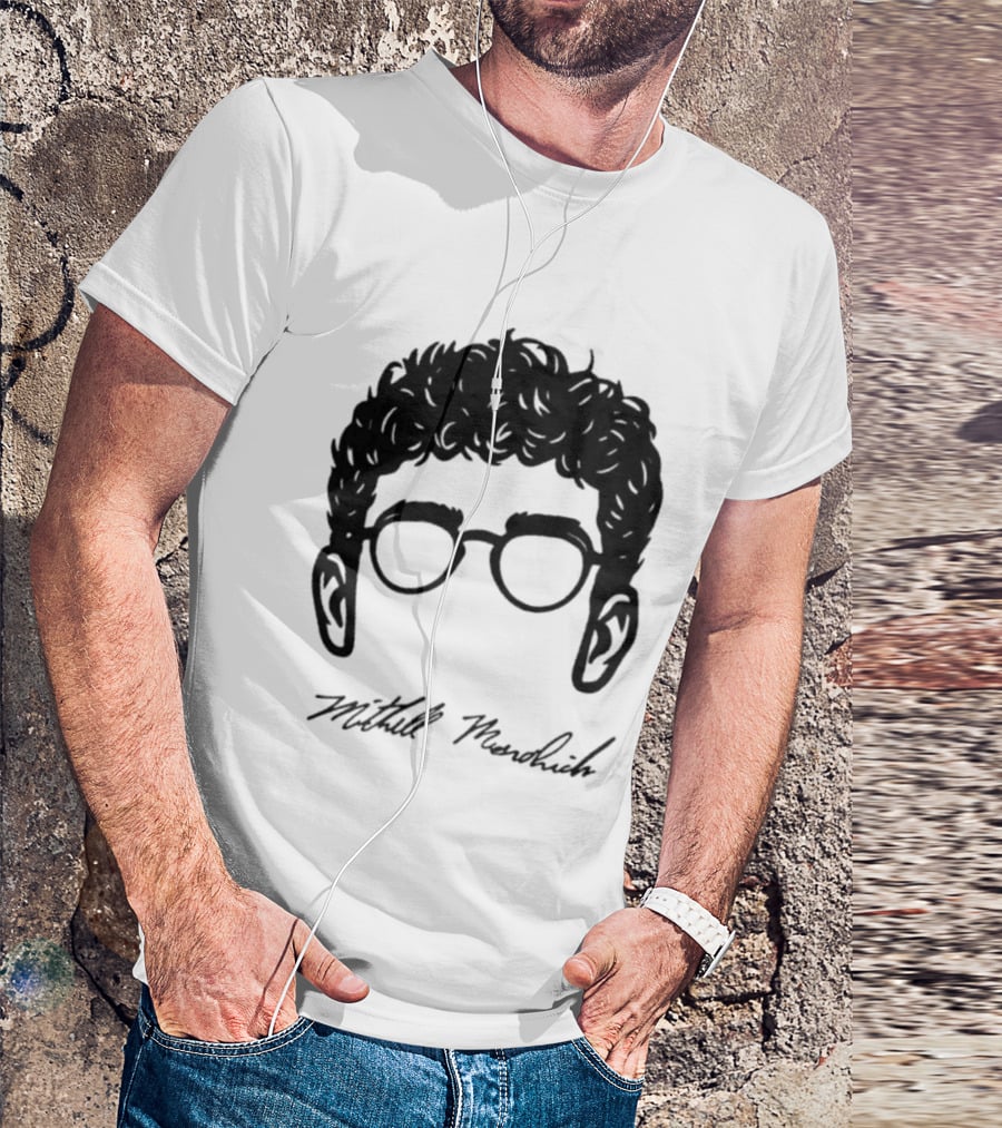 Mitchell Mesenbrink Glasses Hair Silhouette Cael Sanderson T-Shirt