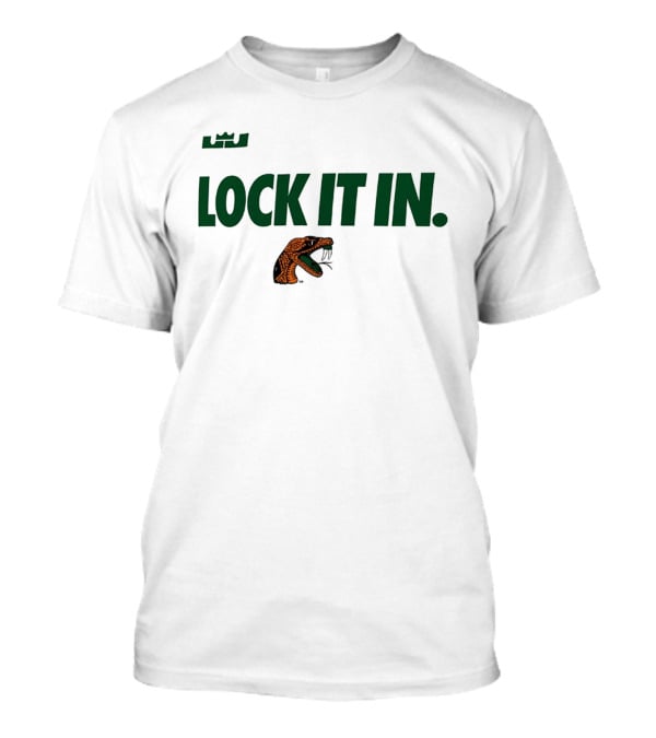 Florida A&M Rattlers Lock It In Nike WCC 2026 T-Shirt