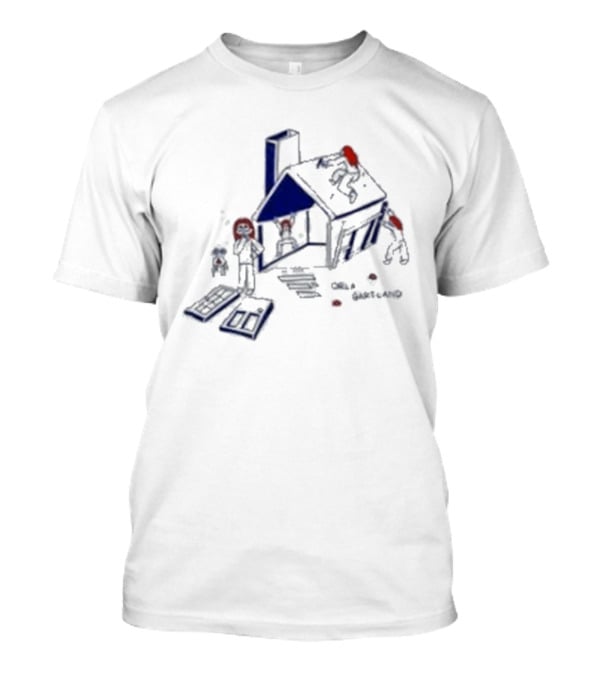 Orla Gartland A Work In Progress House Art Playful Red Haired Characters T-Shirt