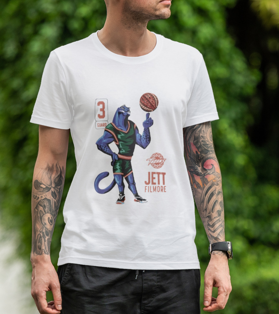 3 Champs Jett Filmore Thundercats Basketball Panther T-Shirt