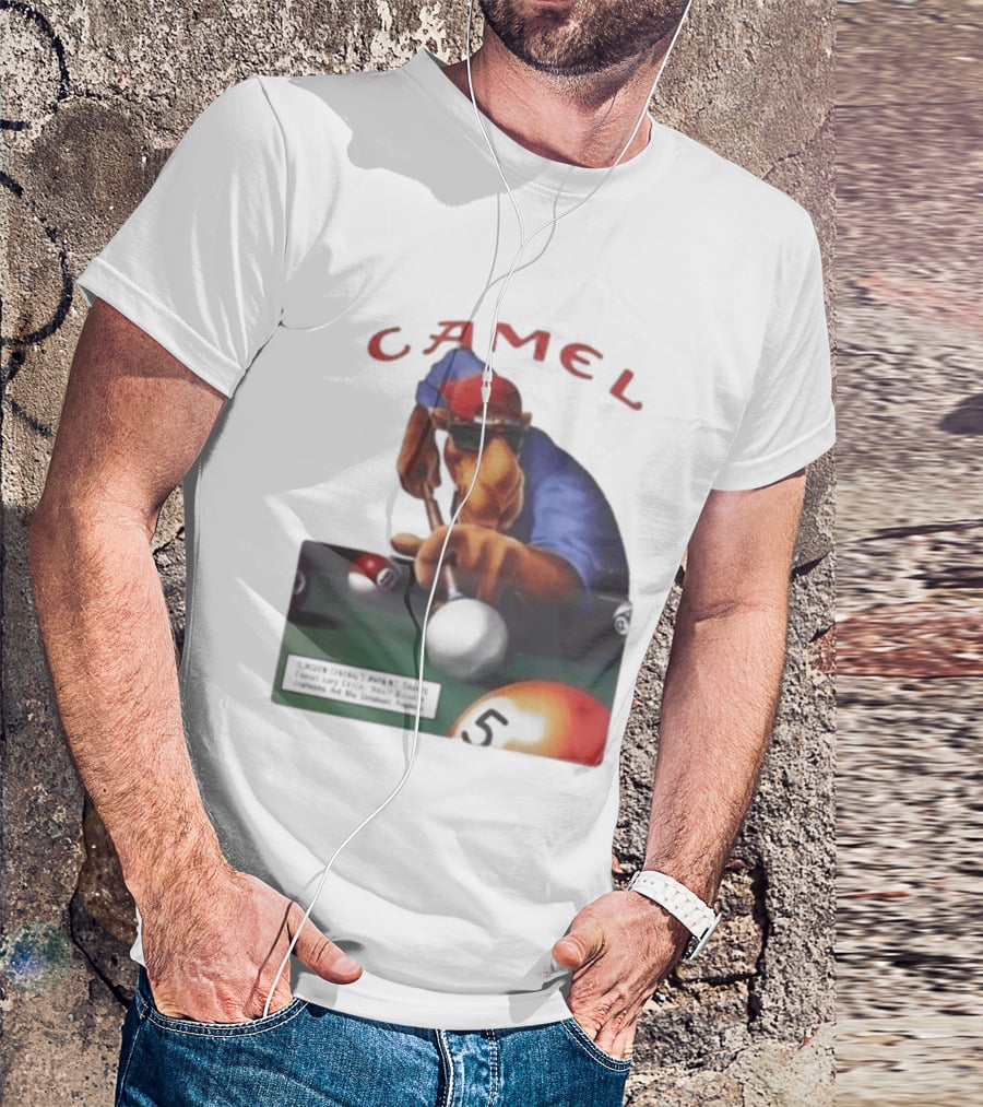 Camel 75th Birthday Joe Pool Player T-Shirt