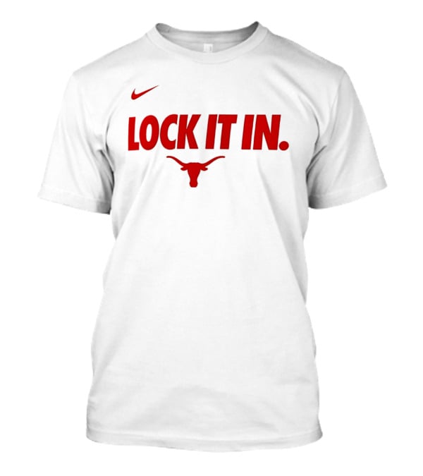 Texas Longhorns Lock It In Nike 2026 T-Shirt