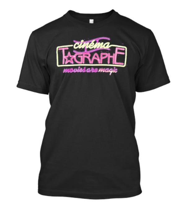 Cinématographe Movies Are Magic Retro Cinema Aesthetic T-Shirt
