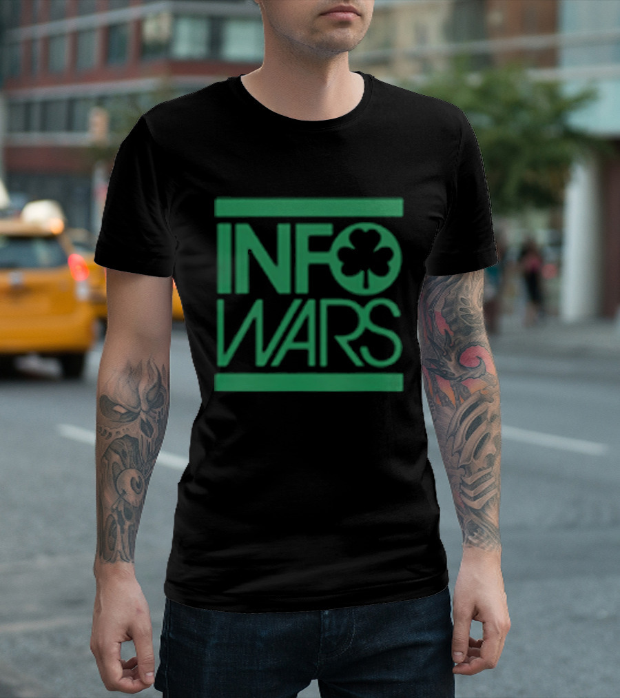 Infowars Shamrock St Patrick's Day T-Shirt