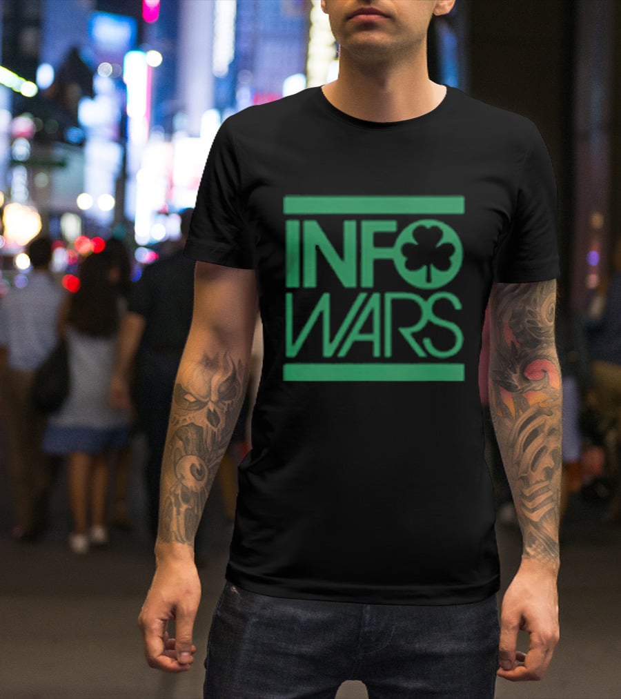 Infowars Shamrock St Patrick's Day T-Shirt