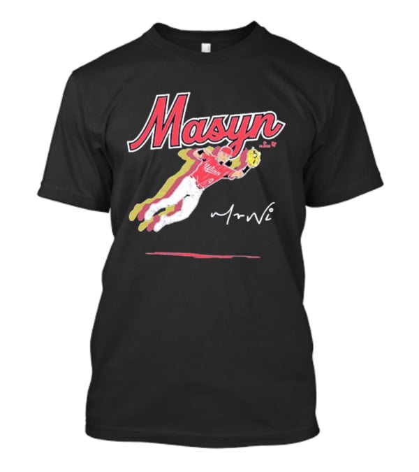 Masyn Winn Baseball Superstar Dynamic Action Pose T-Shirt