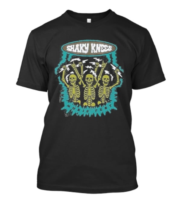 Shaky Knees Festival Neon Skeleton Trio T-Shirt