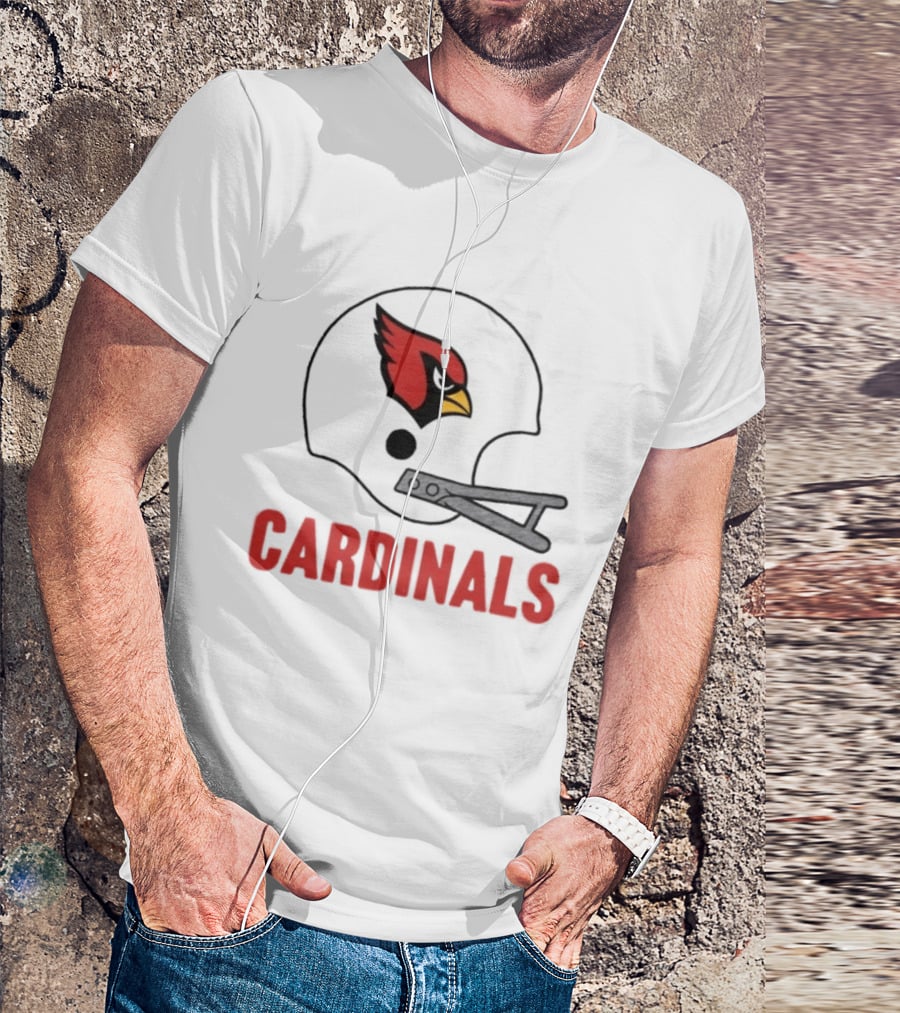 Arizona Cardinals Big Helmet Cardinals T-Shirt
