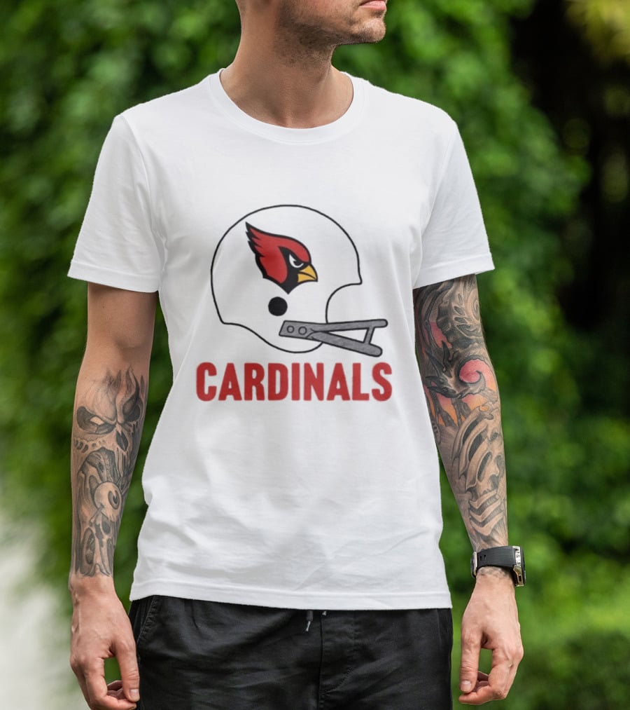 Arizona Cardinals Big Helmet Cardinals T-Shirt
