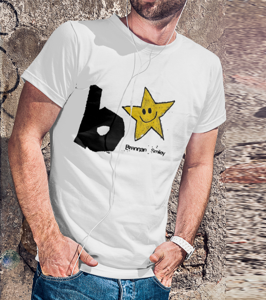 B Brennan Smiley Star T-Shirt