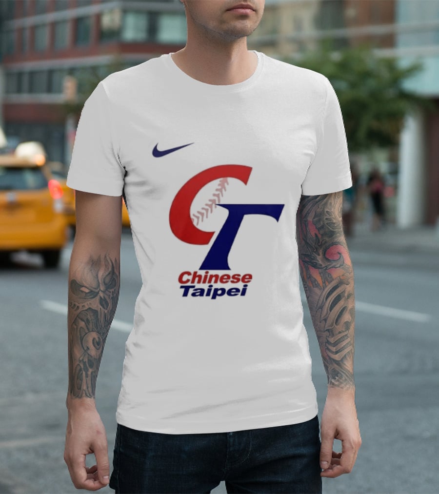 Chinese Taipei Special WBC 2026 Two Sided CT Baseball T-Shirt