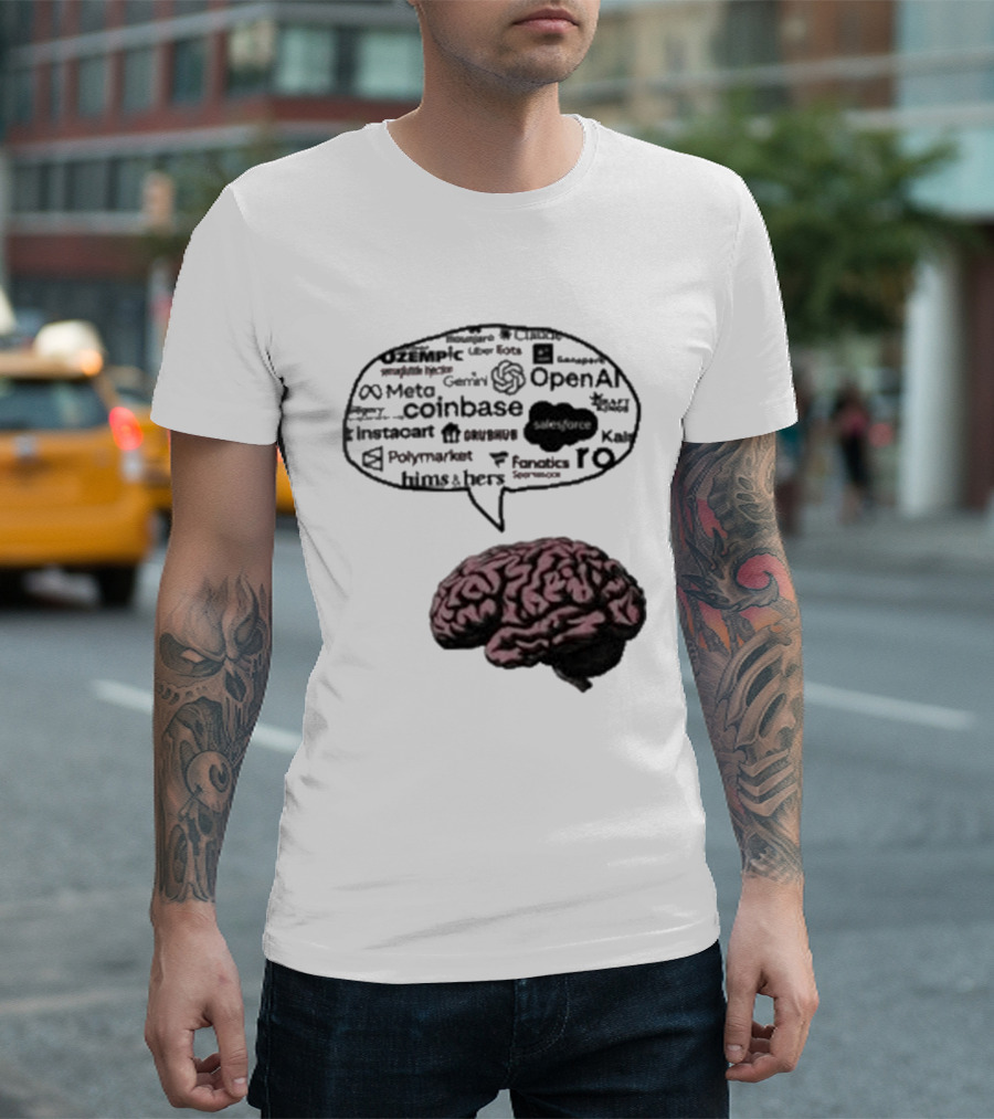 Crying In The Club Capitalism Slop OpenAI Coinbase Meta Salesforce T-Shirt