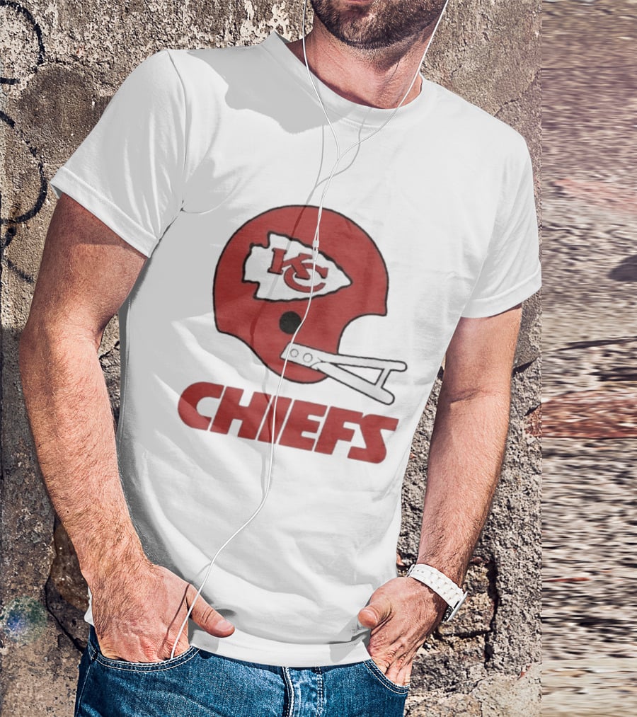 Kansas City Chiefs KC Helmet Logo Chiefs T-Shirt