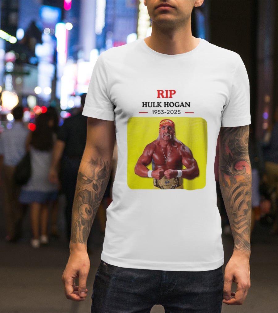 RIP Hulk Hogan 1953 2025 Wrestling Legend T-Shirt