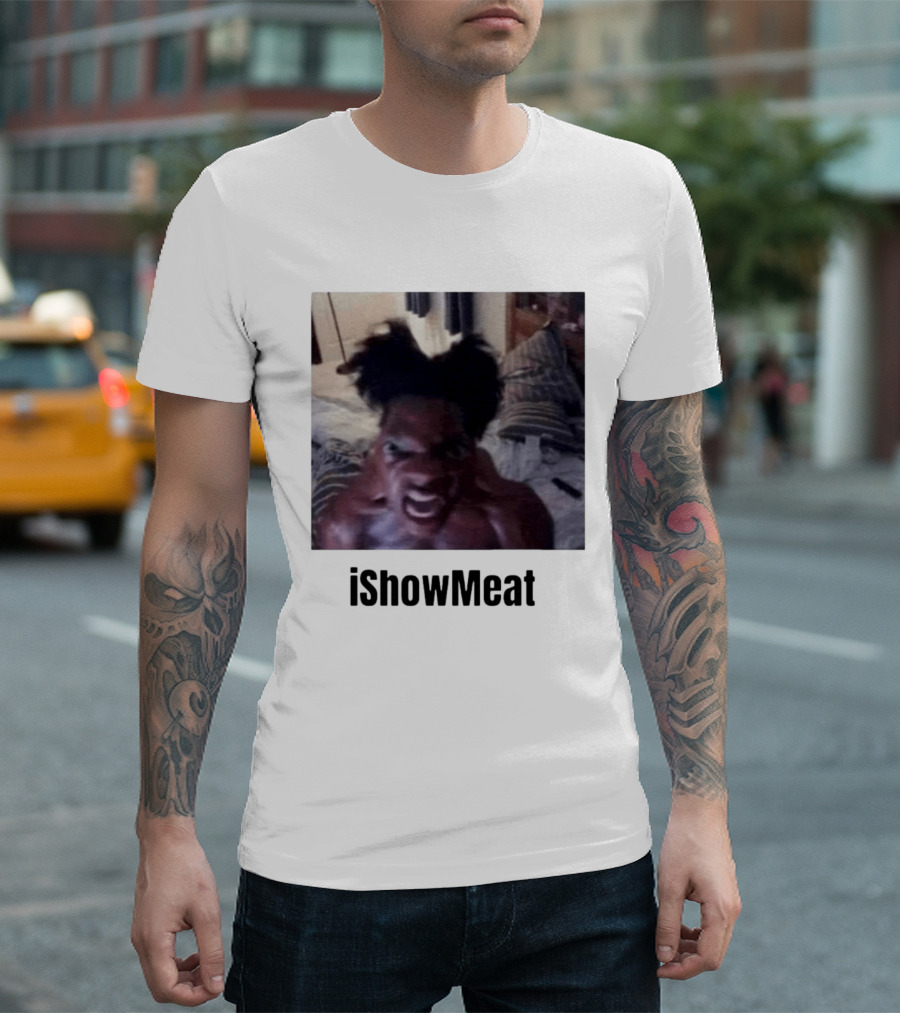 IShowMeat Viral Meme Image Popularity T-Shirt