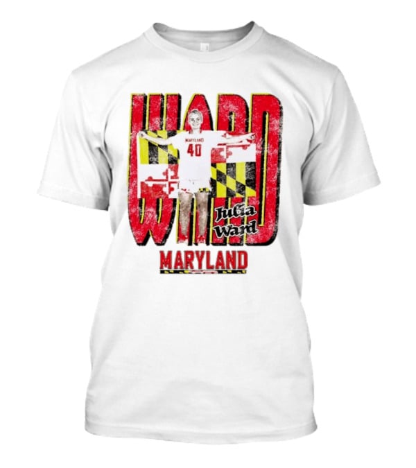 Maryland Terrapins Julia Ward 40 Player T-Shirt