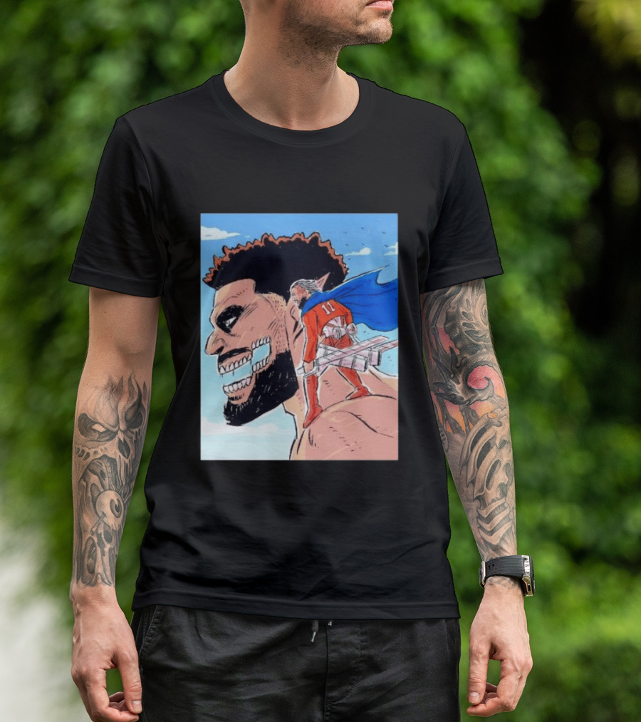 Attack On Titan Jalen Brunson New York Knicks T-Shirt