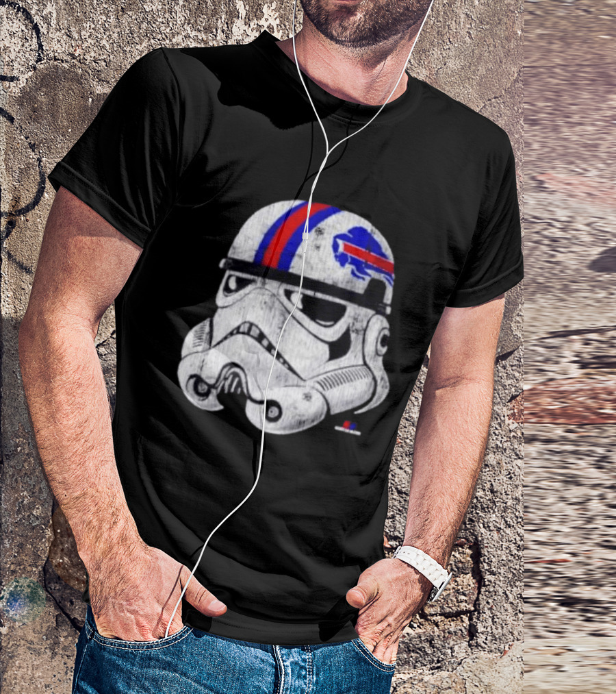 Buffalo Bills Storm Trooper Helmet Mafia T-Shirt