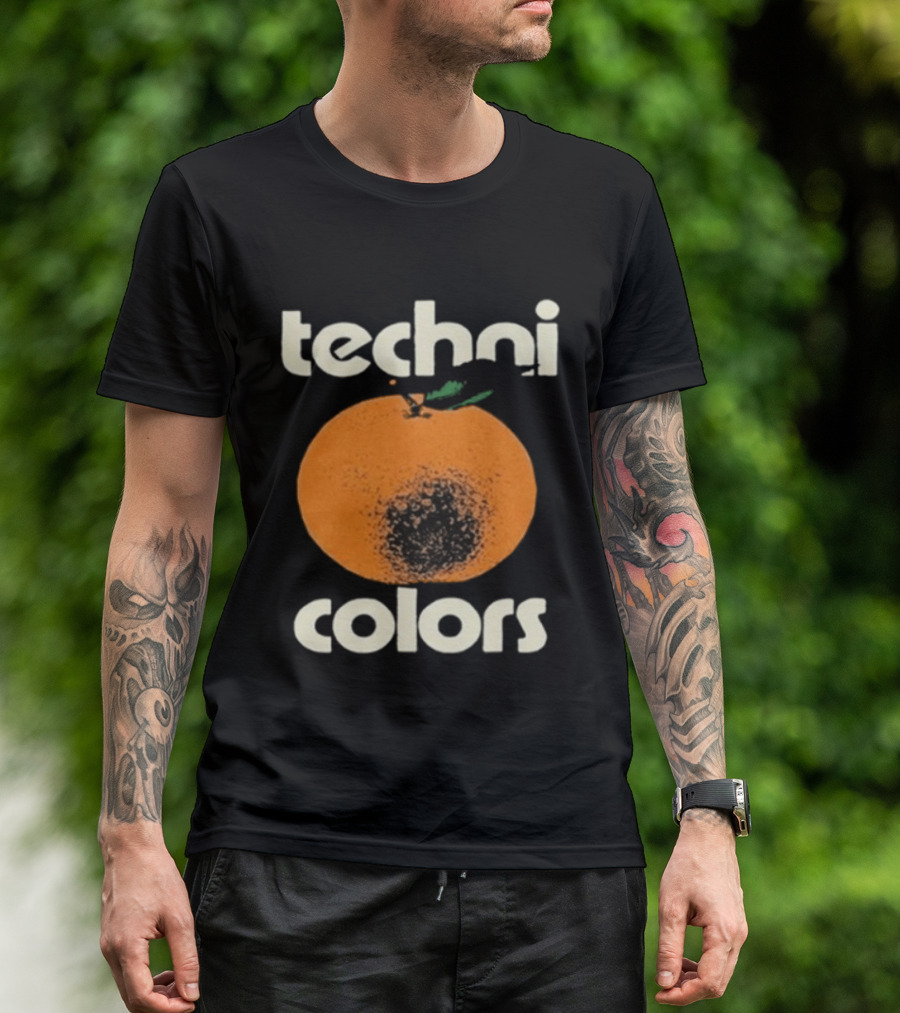 Technicolors Heavy Pulp Tour Orange T-Shirt