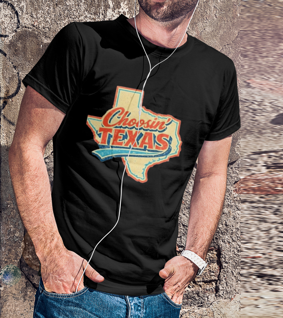 Choosin' Texas Map T-Shirt