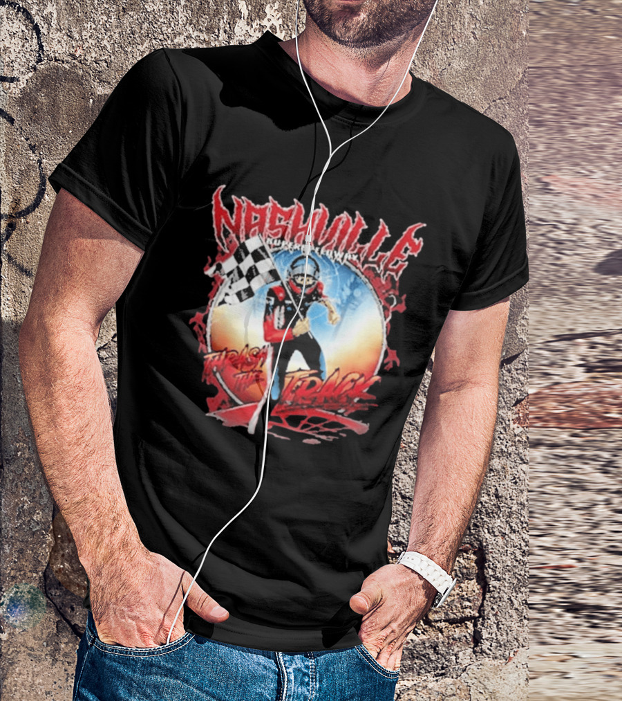 Nashville Superspeedway NSS Thrash The Track Racing Championship T-Shirt