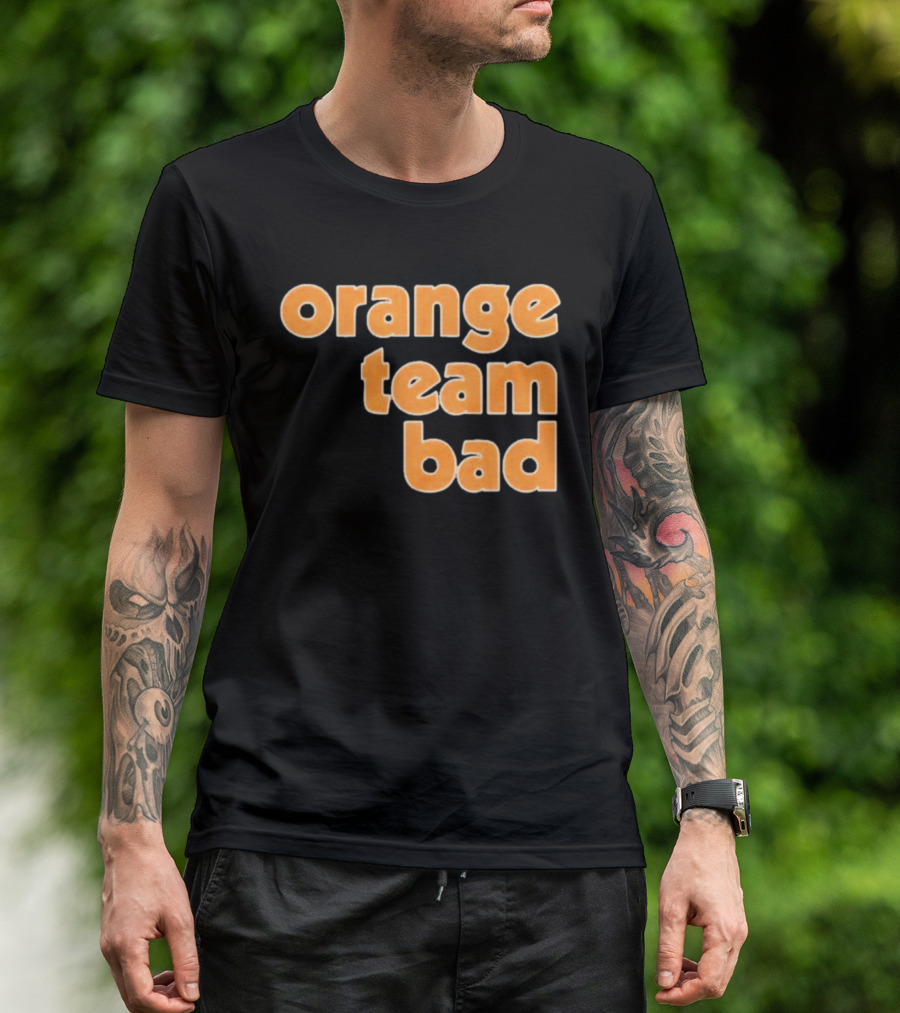 Orange Team Bad Houston Astros Navy Blue Ships Free T-Shirt
