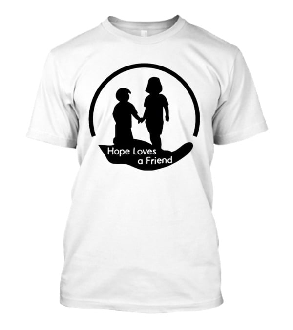 Andrew Cha Cha Real Smooth Hope Loves A Friend Twin T-Shirt
