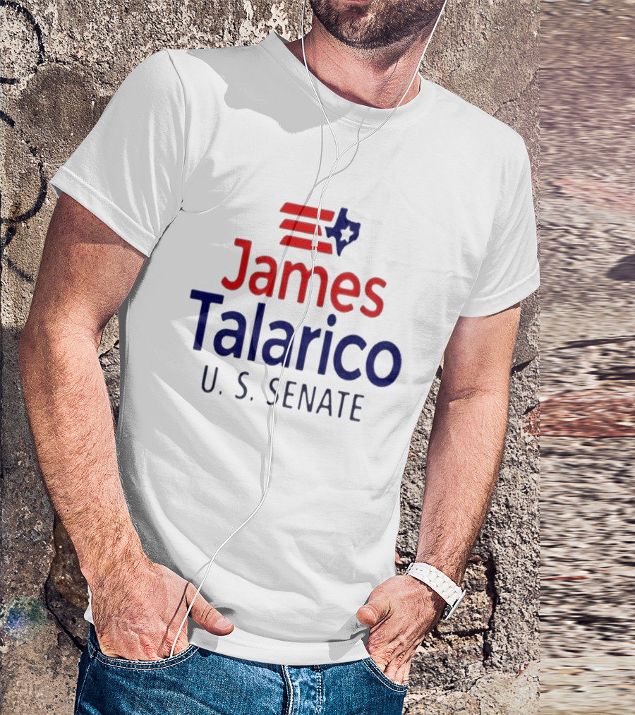 Plaintext James Talarico U.S. Senate Texas 2026 Campaign T-Shirt