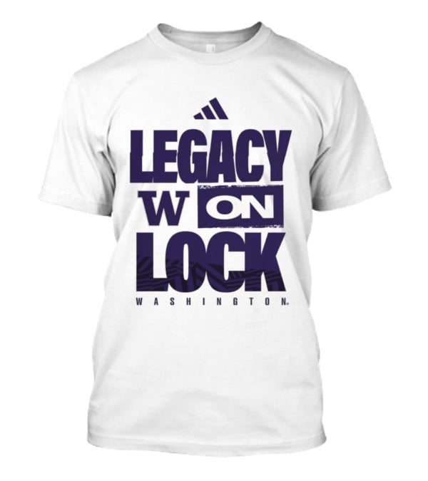 Washington Huskies 2026 March Madness Legacy On Lock T-Shirt
