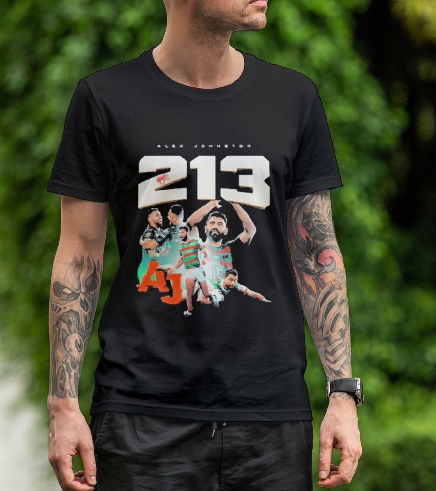 Alex Johnston Rugby 213 Top Try Scorer AJ T-Shirt