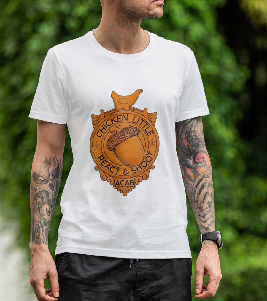 Chicken Little ACAB React & Shoot Acorn T-Shirt